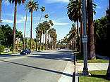 Beverly Hills Ansicht Sehenswürdigkeit  in Kalifornien 