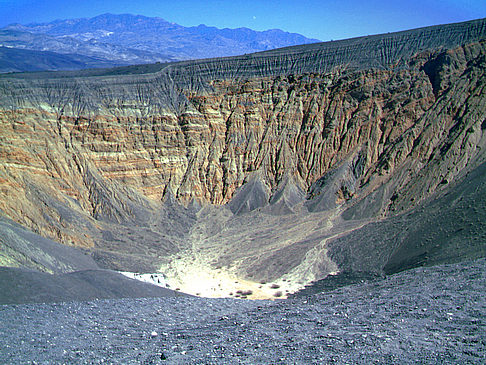 Ubehebe Crater Ansicht Attraktion  