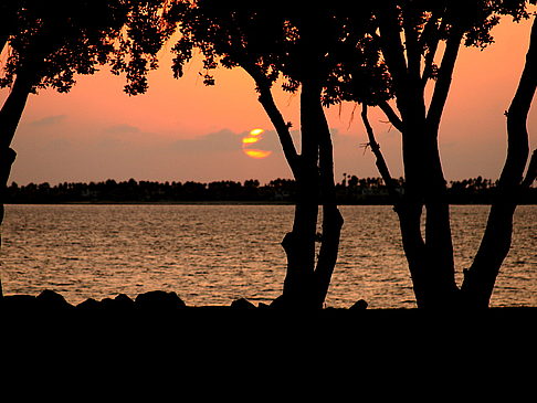 Coronado Impressionen Sehenswürdigkeit  Sonnenuntergang auf der Insel